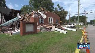Farmville church that collapsed last night had relocated a month ago