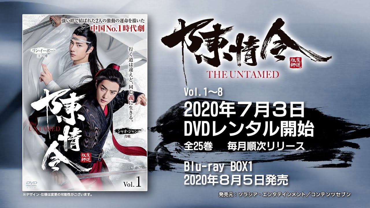 中国ドラマ 陳情令 Blu-ray BOX1～3 肖戦 王一博 日本語 - DVD/ブルーレイ