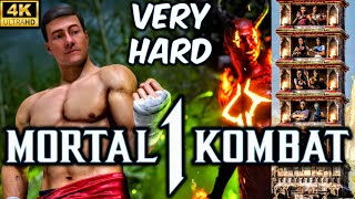 MK1 *JEAN-CLAUDE VAN DAMME* VERY HARD KLASSIC TOWER GAMEPLAY!! (SAREENA AS KAMEO) 4K 60 FPS