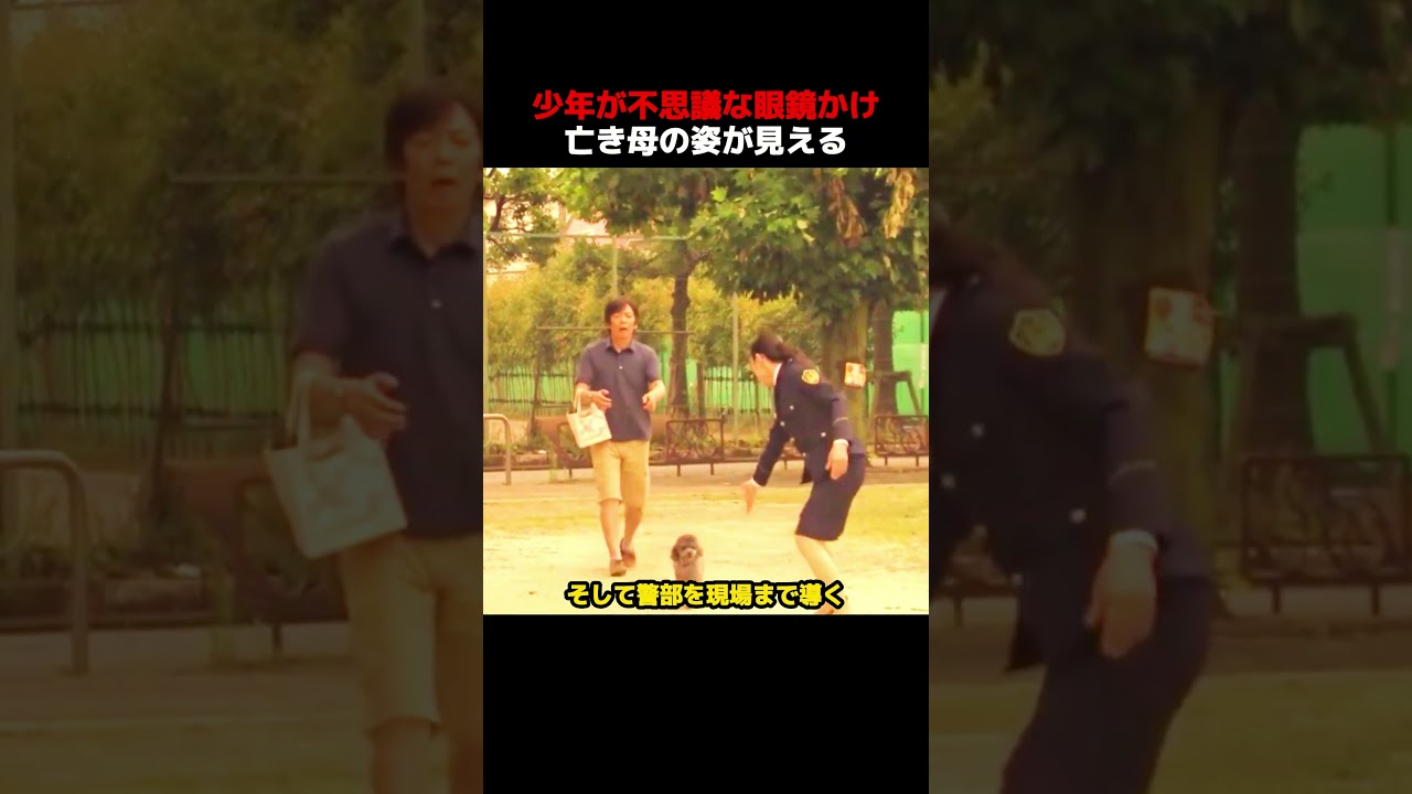 少年が不思議な眼鏡かけ、亡き母の姿が見える！