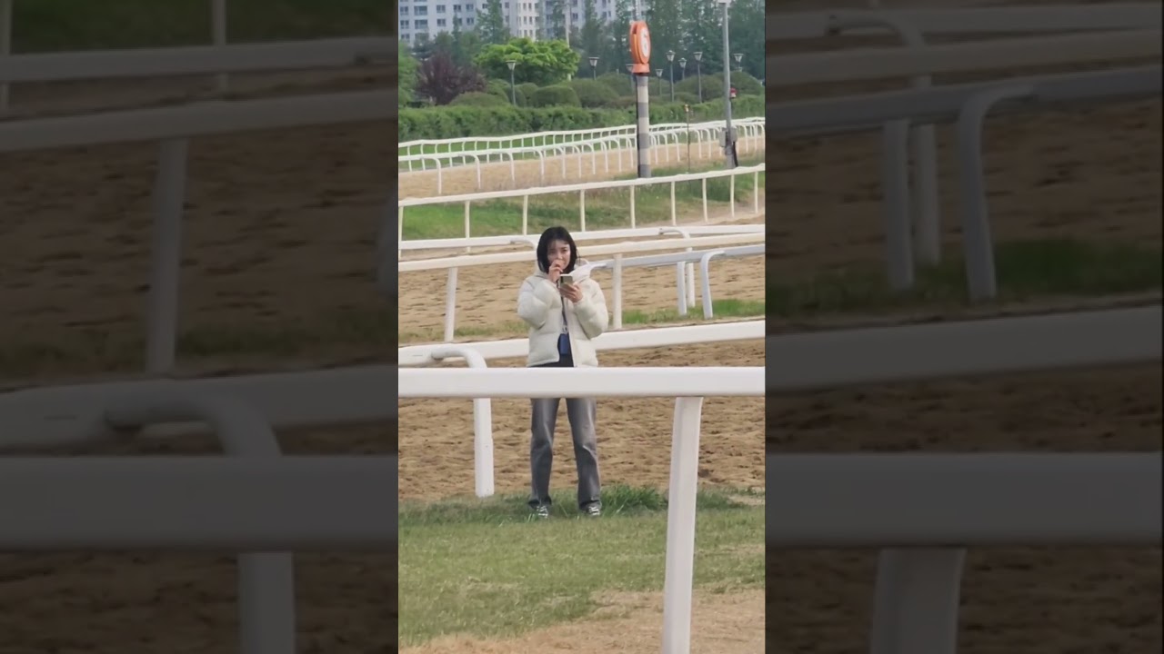 경주로의 여인 누구?