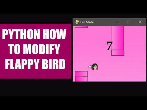Python How to modify Flappy Bird(Free Source Code)