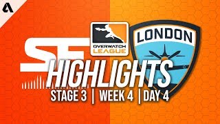 San Francisco Shock vs London Spitfire | Overwatch League Highlights OWL Stage 3 Week 4 Day 4