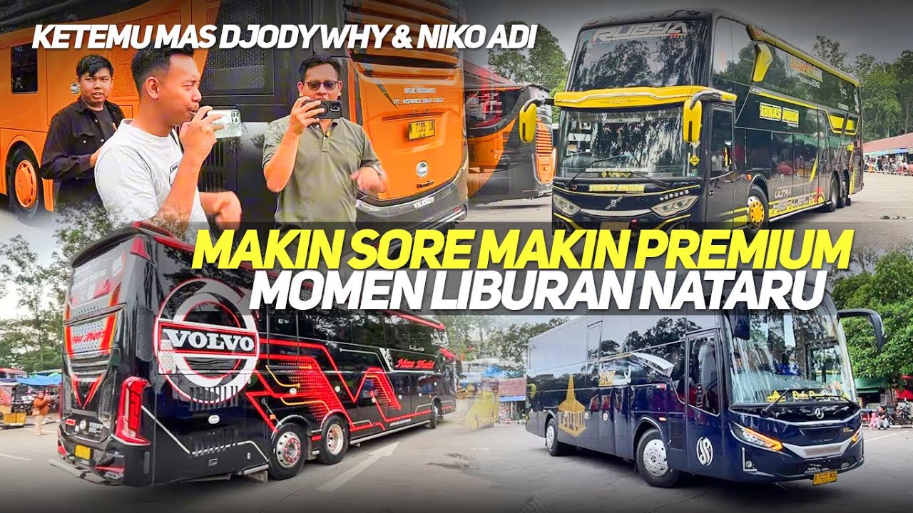 PANTAUAN TERMINAL BUS PORIS MENJELANG LIBUR AKHIR TAHUN‼️FULL PADET PARKIRAN SHELTER ANGKATAN SORE