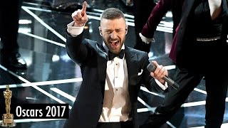 Justin Timberlake Performs cant Stop The Feeling At 2017 Oscars