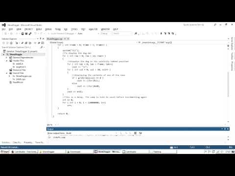 First Animation in C++