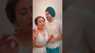 Neha Kakkar and Rohanpreet Singing Ankhon Ki Gustakhiyan | Romantic Couple