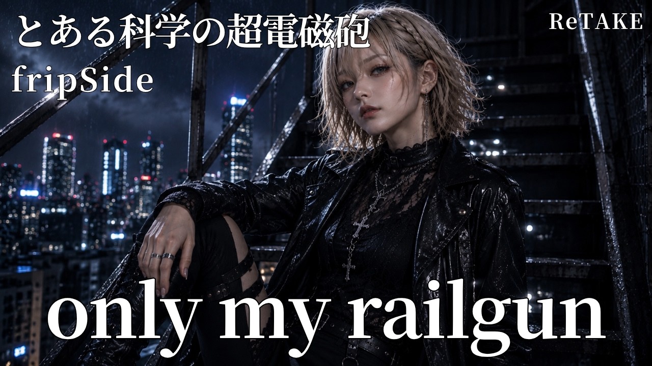only my railgun / とある科学の超電磁砲 / fripSide ギャル達がバンド組んでハイトーンアレンジしました【AIGirls Rock Band Cover】【ReTAKE】