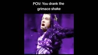 grimace shake transformation