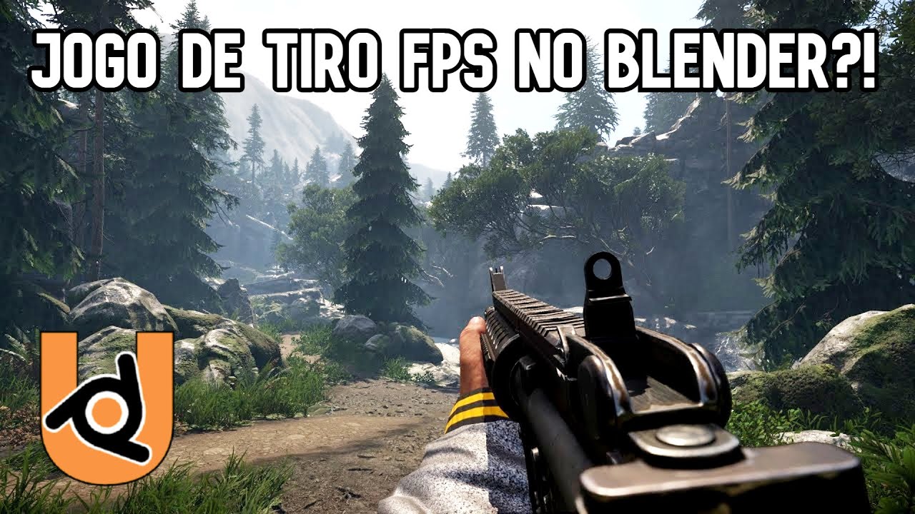 Eu vou criar um jogo de tiro FPS no blender?! - YouTube