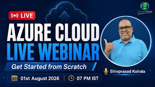 Azure Live Session - Fundamentals to Hands-on.
