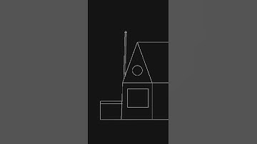 #shorts #twotypeprogramming #trending #graphics in c|| Create House in c graphics 🥰