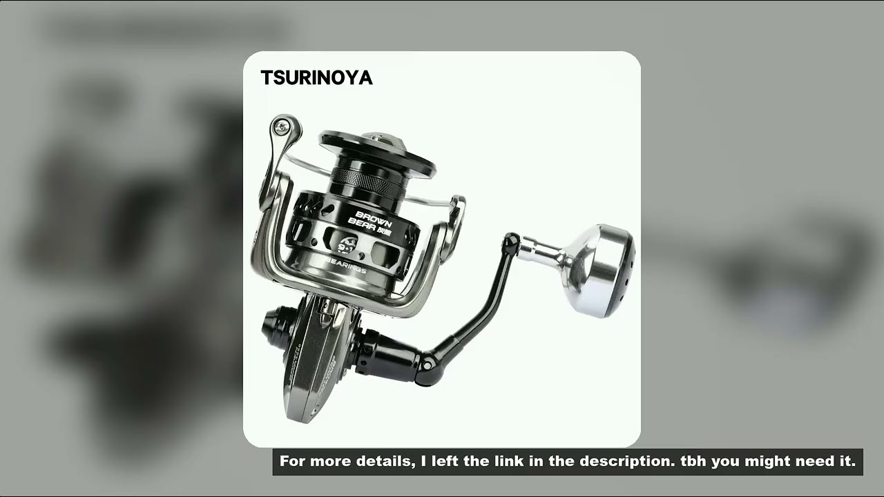 bear fishing reel 1000 Size Metal Line Cup and Spool 10 Sealed Ball 5.4:1 Gear Ration Freshwater Spinning with Two Handle and Line Cup 8/100 (mm/m) 0.20/180 Episode 62: Trulinoya Brown Bear