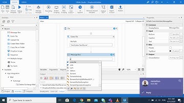 UiPath Hackathon 2020 - Exists File Activity Dropbox