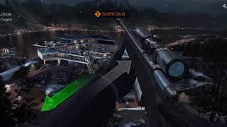 Hitman Sniper - Get a score of 6250000 including 6 moving High Profile Targets kills - HUYLQ