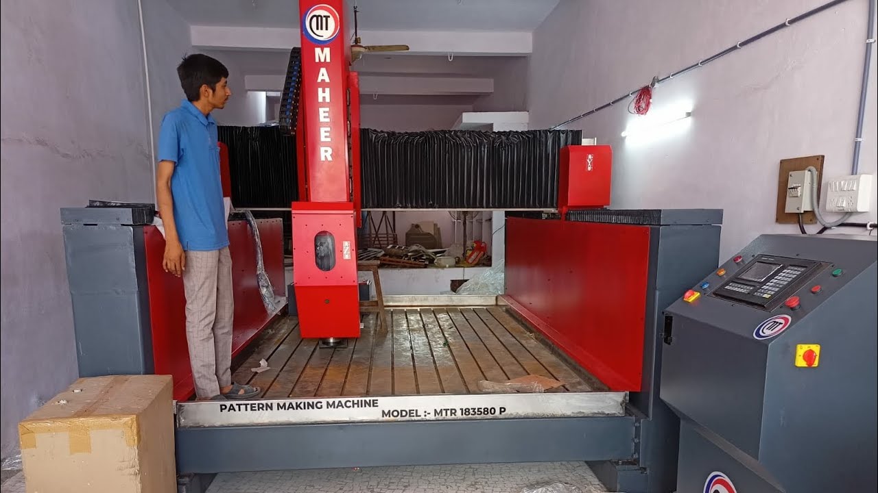 Cnc Pattern Making Machine Manufacturing Unit (#makeinindia #cncrouter ...