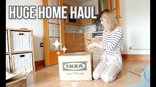 HUGE HOME HAUL Ikea & Amazon | ORGANIZE WITH ME | New Toys, Furniture, Storage, Flat Organization