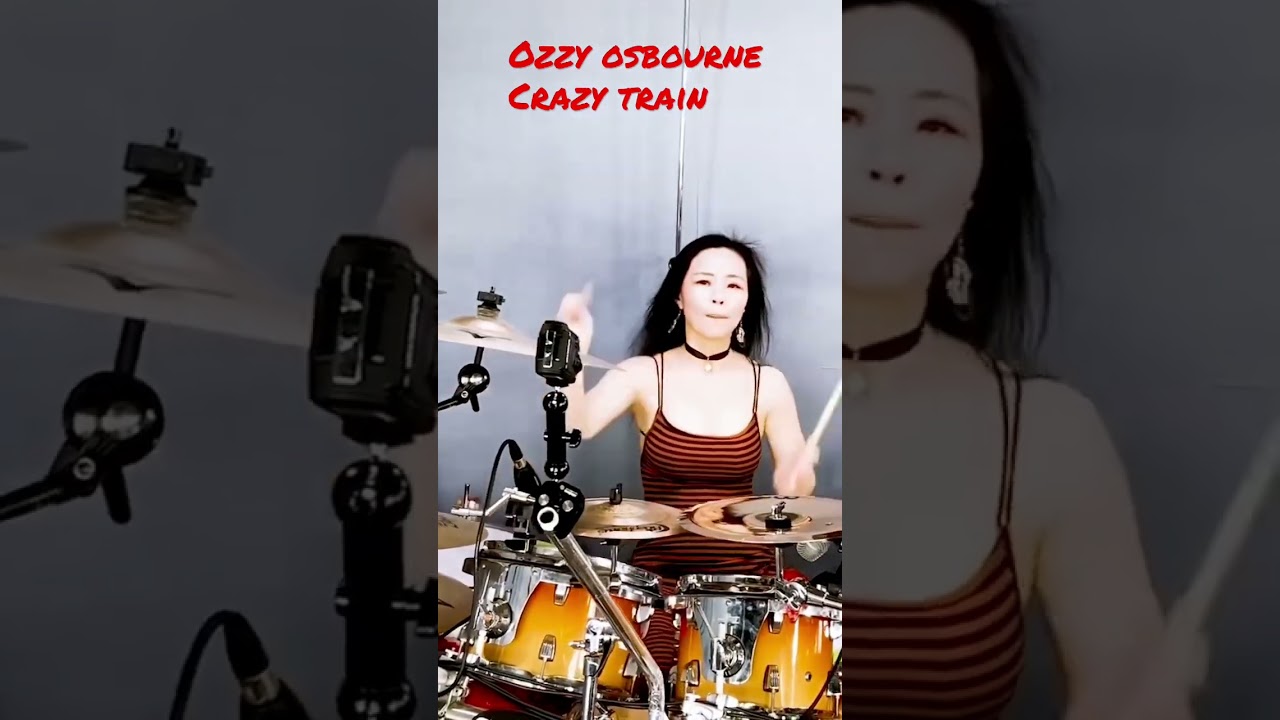 @Ozzy Osbourne - Crazy train #drumcover @Ami Kim @ArtisanTurk Cymbals