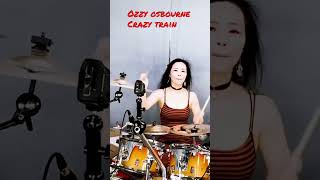 @Ozzy Osbourne - Crazy train #drumcover @Ami Kim @ArtisanTurk Cymbals