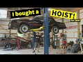 I Bought a Used Hoist for $800! | Installing a 2 Post Lift