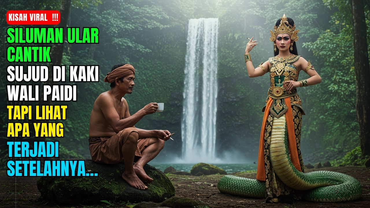 VIRAL ‼️Siluman Ular Cantik Sujud Di Kaki Wali Paidi, Tapi Lihat Apa Yang Terjadi Setelahnya ..