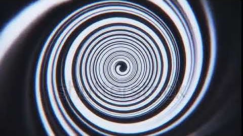 DAVE FX - White Space Time Warp Tunnel Vortex Loopable Motion Background