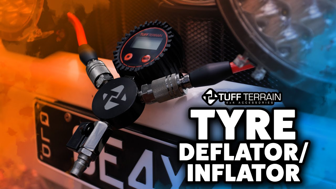 Get Off Road Quicker- Tuff Terrain Tyre Inflator / Deflator 