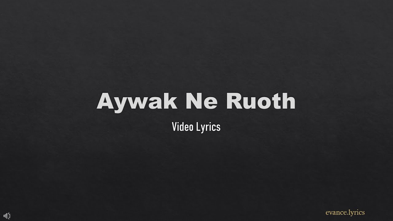 Aywak Ne Ruoth - Otieno Tito( Video lyrics)