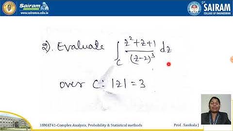 Lecture video_18MAT41_Module-2_Problems on Cauchy