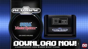 SEGA Retropie Theme Open Beta Release (RPi3, Odroid XU) Link in the description!