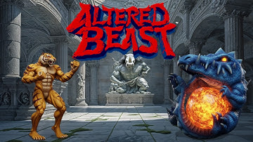 Altered Beast AI Enhanced: Characters, Environments, Transformations, NES Version + Bonus