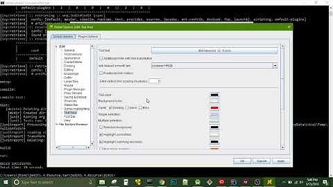 jEdit notepad-style implementation video