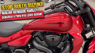 SUARA GEMURUHNYA SERAM‼️SERING KITA BULLY, EH SUZUKI MALAH SENGGOL HARLEY| SUZUKI BOULEVARD M109R