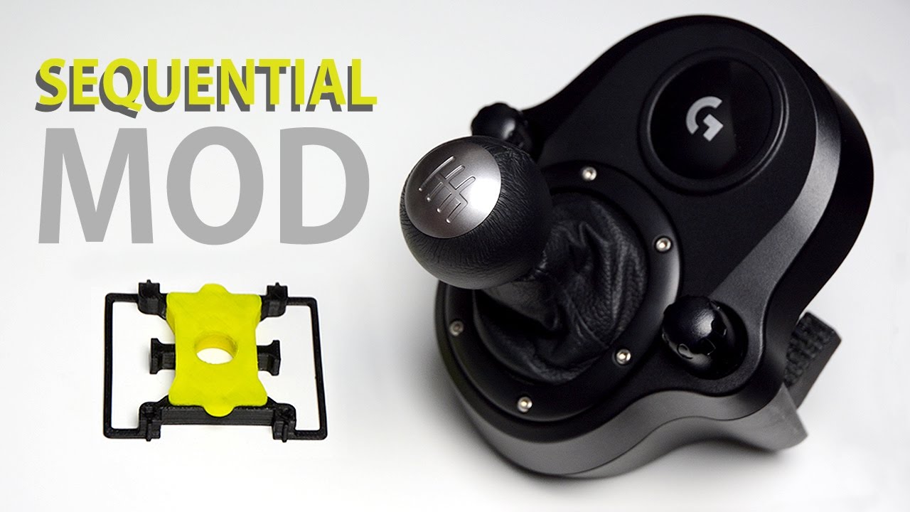 Sequential Shifter MOD light [Logitech G27 / G29 / G920] (PC, PS3