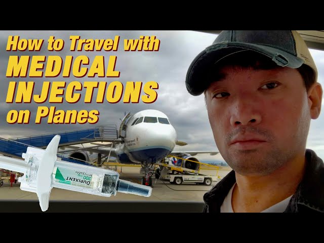 how to travel with tirzepatide on plane How to BRING MEDICAL NEEDLE ON PLANES when Traveling (Dupixent, EpiPen,  Humira) | Ep.228