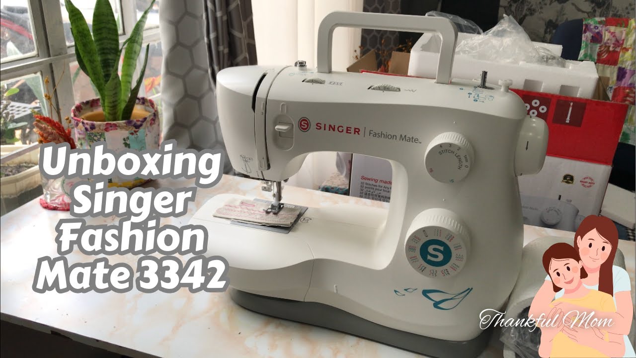 Unboxing Singer Fashion Mate 3342 YouTube