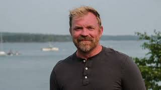 Maine Democratic Senate candidate says he has covered up his tattoo resembling a Nazi symbol.