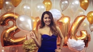 Makeup Tutorial: NYE Midnight Shimmer
