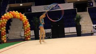 Asya Ivanova - Junior Hoop Final (2014 Irina Deleanu Cup)
