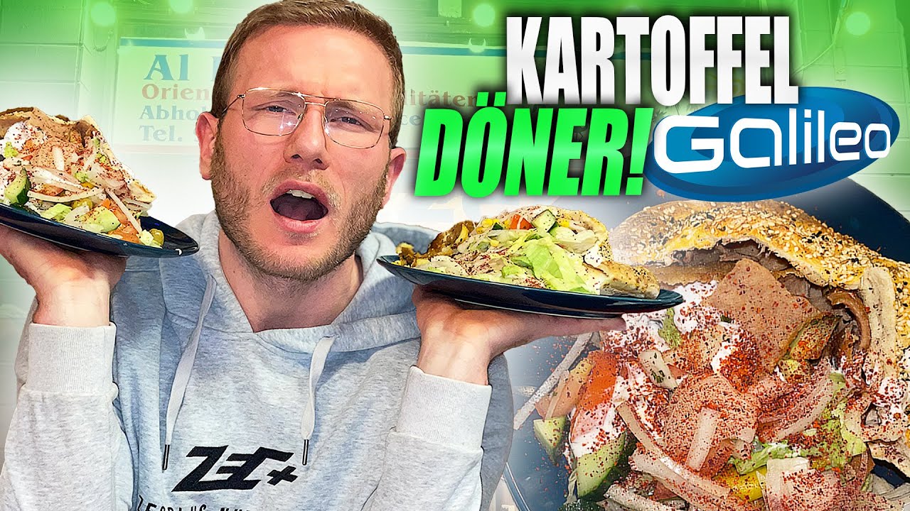 BESTER DÖNER Deutschlands 2009 + GALILEO KARTOFFELDÖNER  im Test!