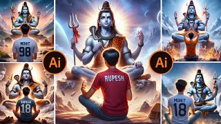 BING AI IMEGE GARNETOR Mahakal Trend edit video har har Mahadev Ai imege creator tutorial  AI IMEGE screenshot 5