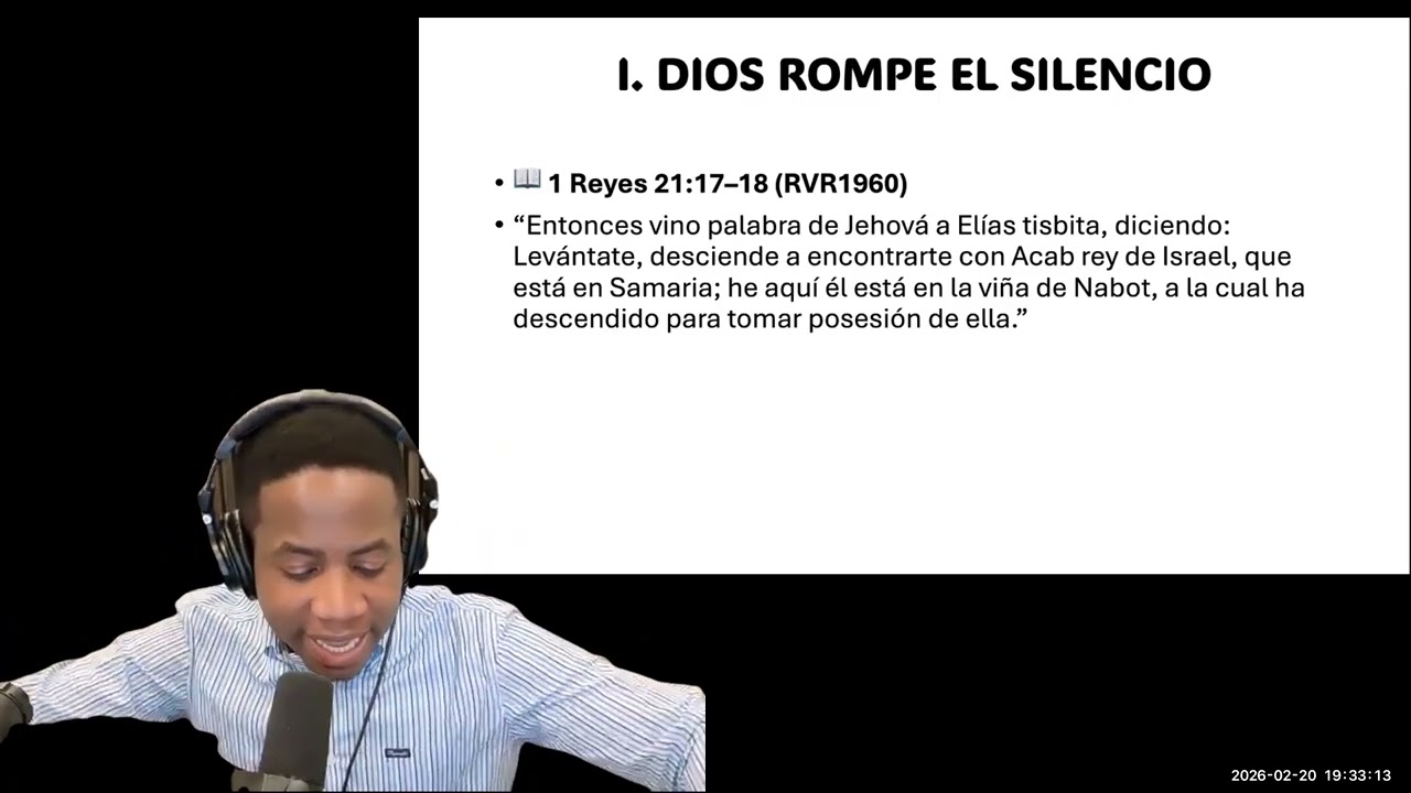 1 Reyes 21 17–29   Cuando Dios visita la viña