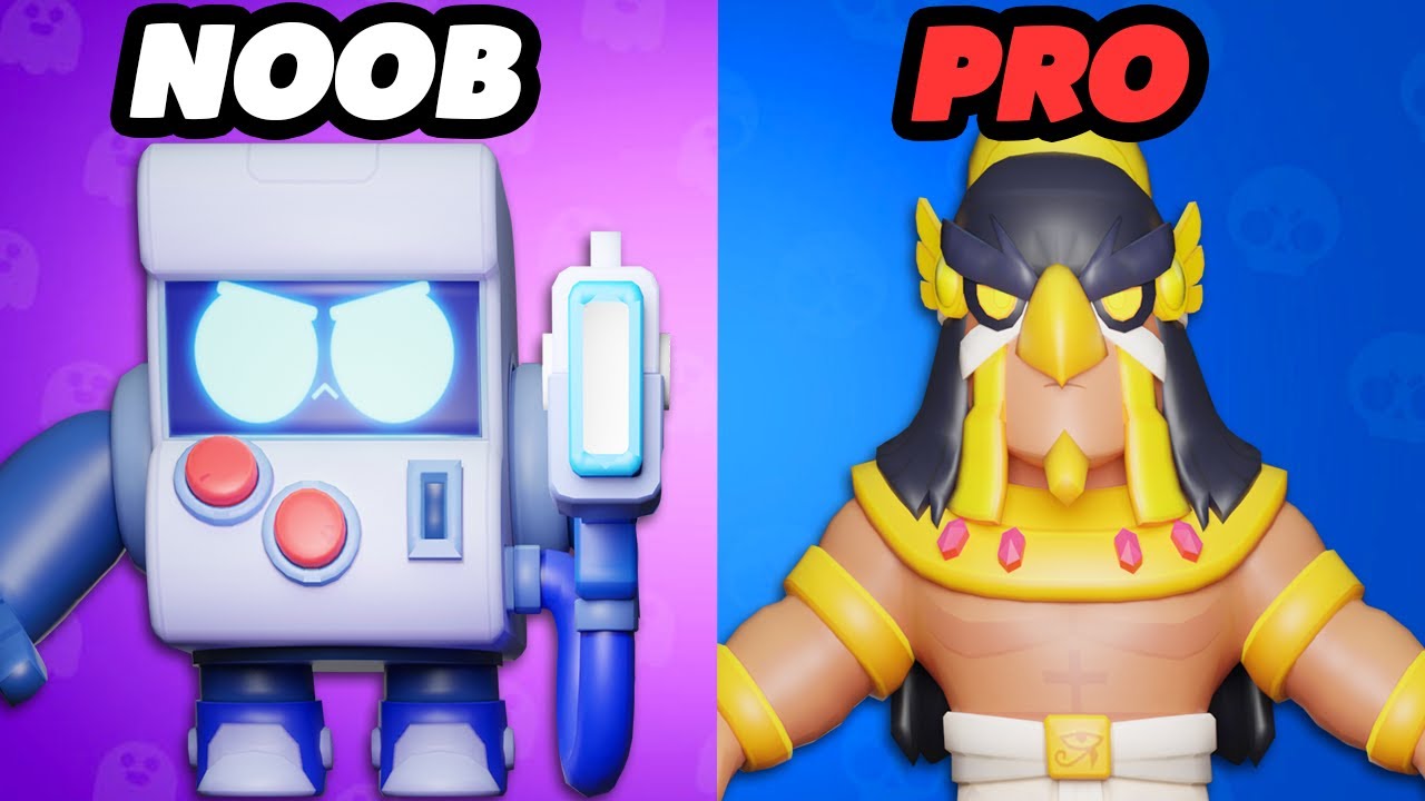 Нуб бравл. NOOB vs Pro Brawl Stars. БРАВЛ рекс. Dummy vs NOOB.