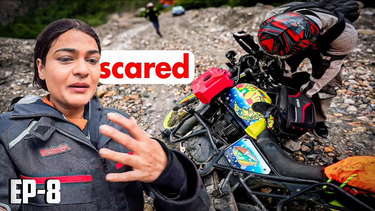 Off-road ride I’ll never forget 😔RiderGirl Vishakha🇮🇳