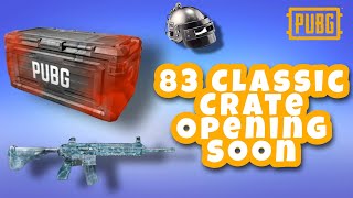 83 Classic Creates Opening Soon. Glacier M416 Meli ge kay Nahi #pubgshorts #forcegaming