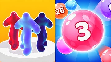 Blob Runner 🆚 Marble Run 3D - All Max Android Gameplay, IOS Game 