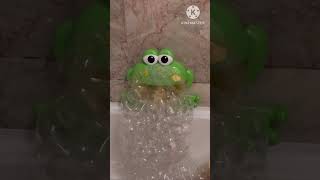 #shorts #frog #toys #shower #bubble