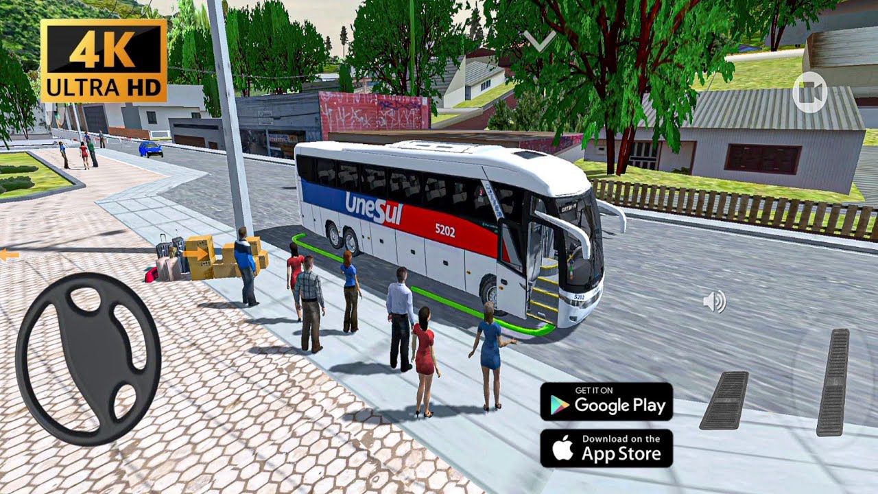 Realistic Scenario of Brazilian cities | Live Bus Simulator ! - YouTube