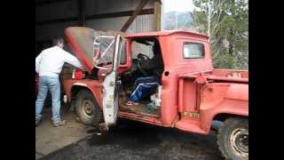 Nate's 1960 Apache 235 First Start in 20 years.