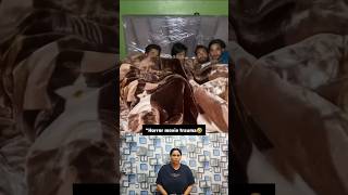 Horror movies trauma 🤣😂 #funny #comedy #reaction #shorts